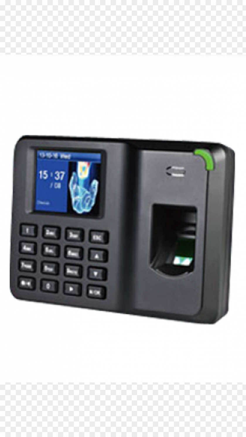 Fingerprint Scanning Mobile Phones Time & Attendance Clocks And Printer Access Control PNG