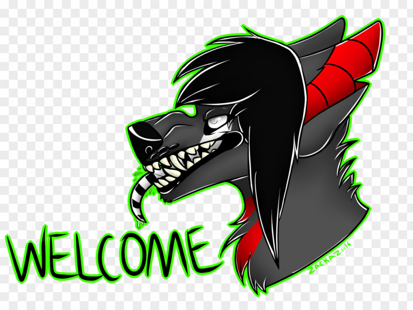 Fursuit Art Green Legendary Creature Logo Font PNG