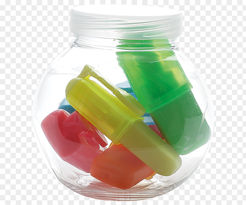 Glass Gummi Candy Plastic Bottle PNG