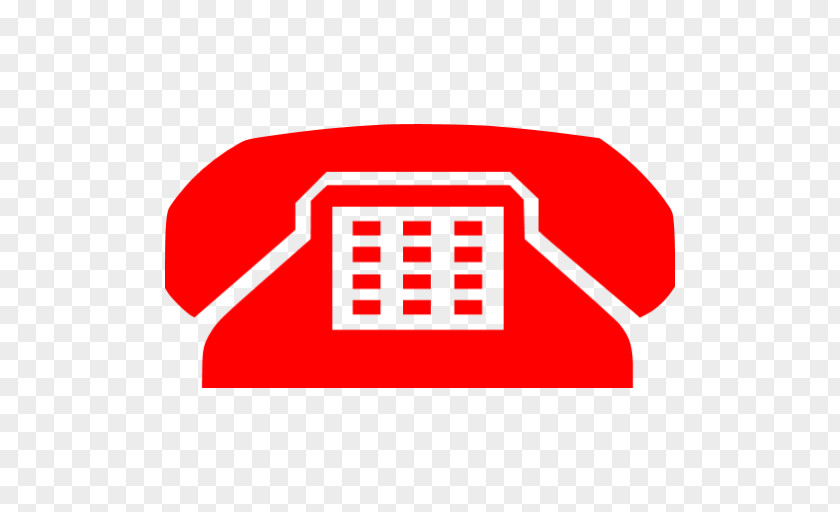 Red Phone Icon Mobile Phones Telephone PNG