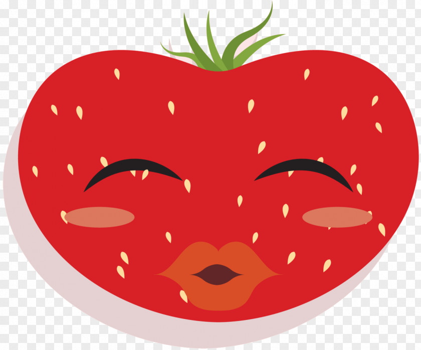 Tomato Strawberry Clip Art Illustration Food PNG