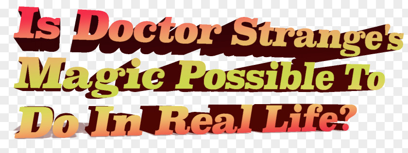 Doctor Strange The Sorcerer Supreme Logo Font Brand Product Orange S.A. PNG