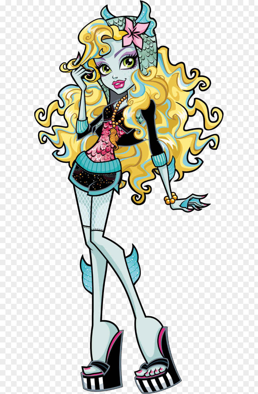 Doll Lagoona Blue Monster High Clawdeen Wolf PNG
