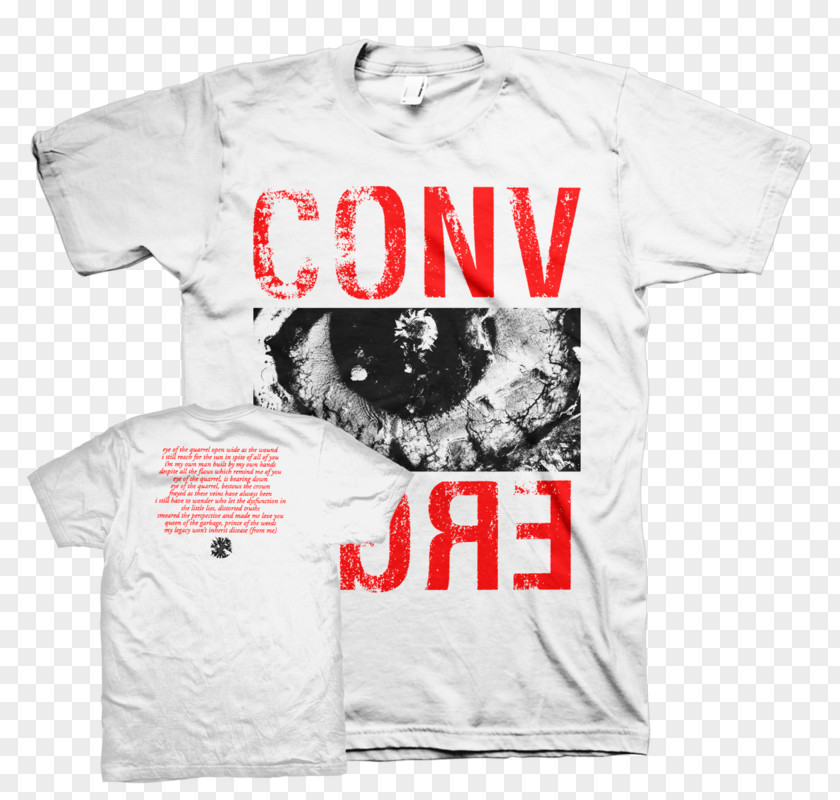 T-shirt Converge Hoodie Eye Of The Quarrel PNG