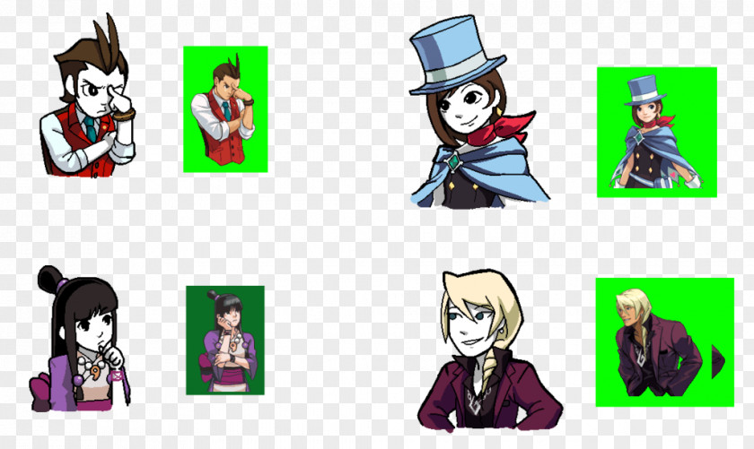 Ace Attorney Human Behavior Character Clip Art PNG
