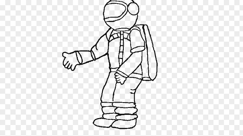 Astronaut Drawing Coloring Book Space Suit PNG