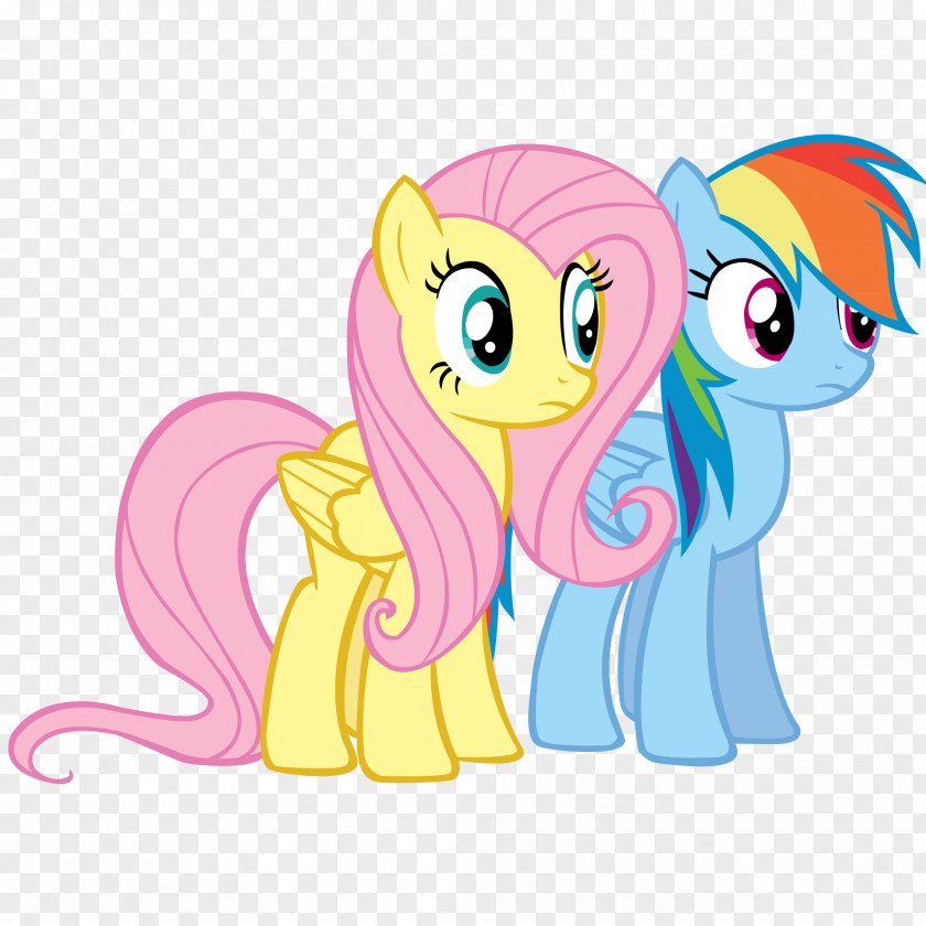 Fluttershy And Rainbow Dash Kiss My Little Pony Equestria PNG