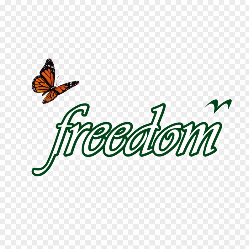 Supportfreedom Butterfly Logo Insect Brand Font PNG