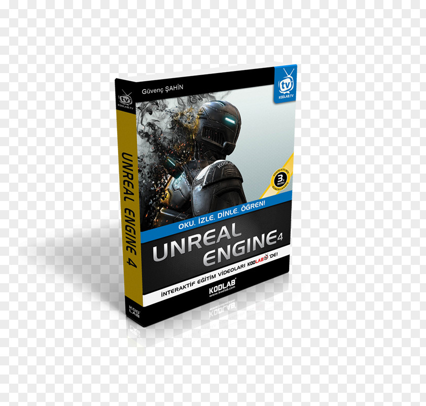 Book Unreal Engine 4 Tournament 3 KODLAB PNG