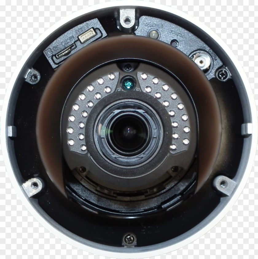 Camera Lens IP Varifocal Hikvision DS-2CD4126FWD-IZ 2MP Indoor Darkfighter Dome Network PNG