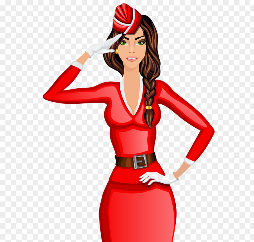 Flight Attendant Royalty-free Clip Art PNG