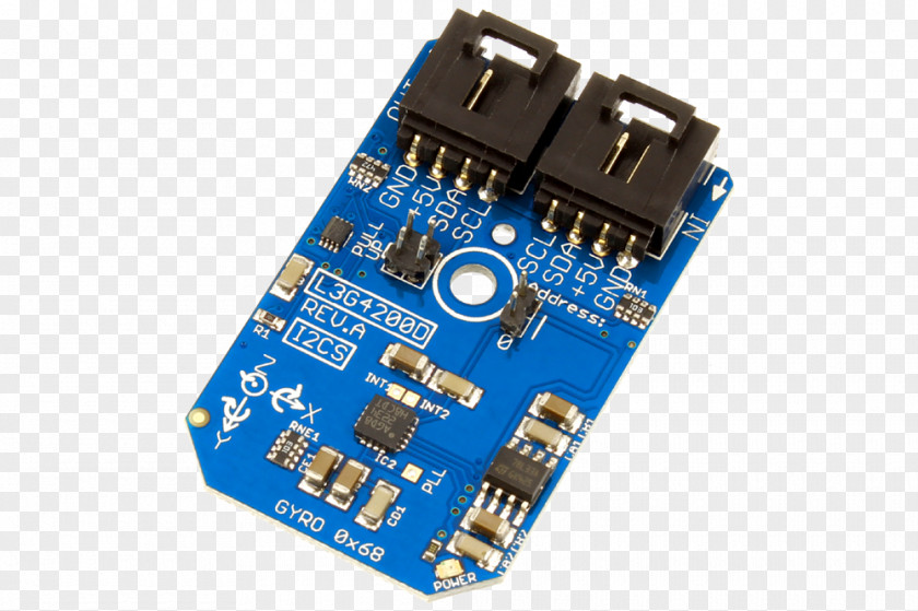 Gyroscope Digital-to-analog Converter Analog-to-digital I²C Arduino Bit PNG