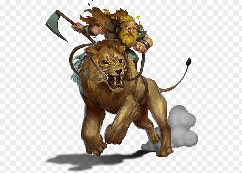 Lion Dungeons & Dragons Dwarf Hyena PNG