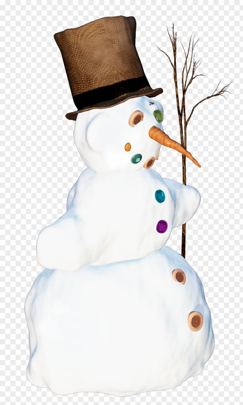 Snowman Winter Christmas PNG