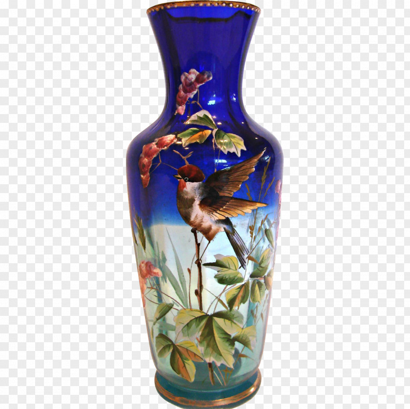 Vase Bohemian Glass Art PNG