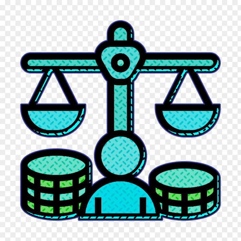 Balance Icon Scale Business Management PNG