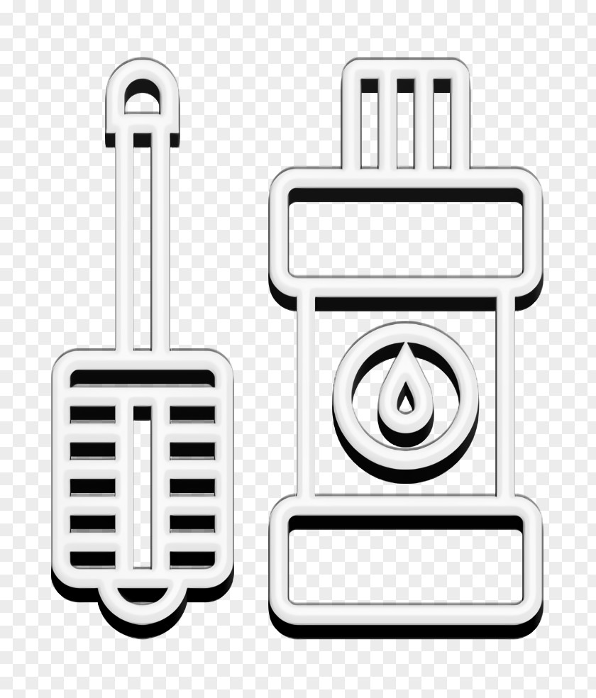 Cleaning Icon Toilet Brush Furniture And Household PNG