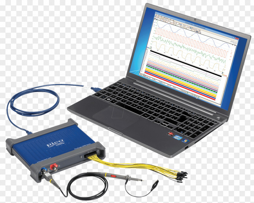 Computer Digital Storage Oscilloscope Pico Technology Electronics Mixed-signal Integrated Circuit PNG