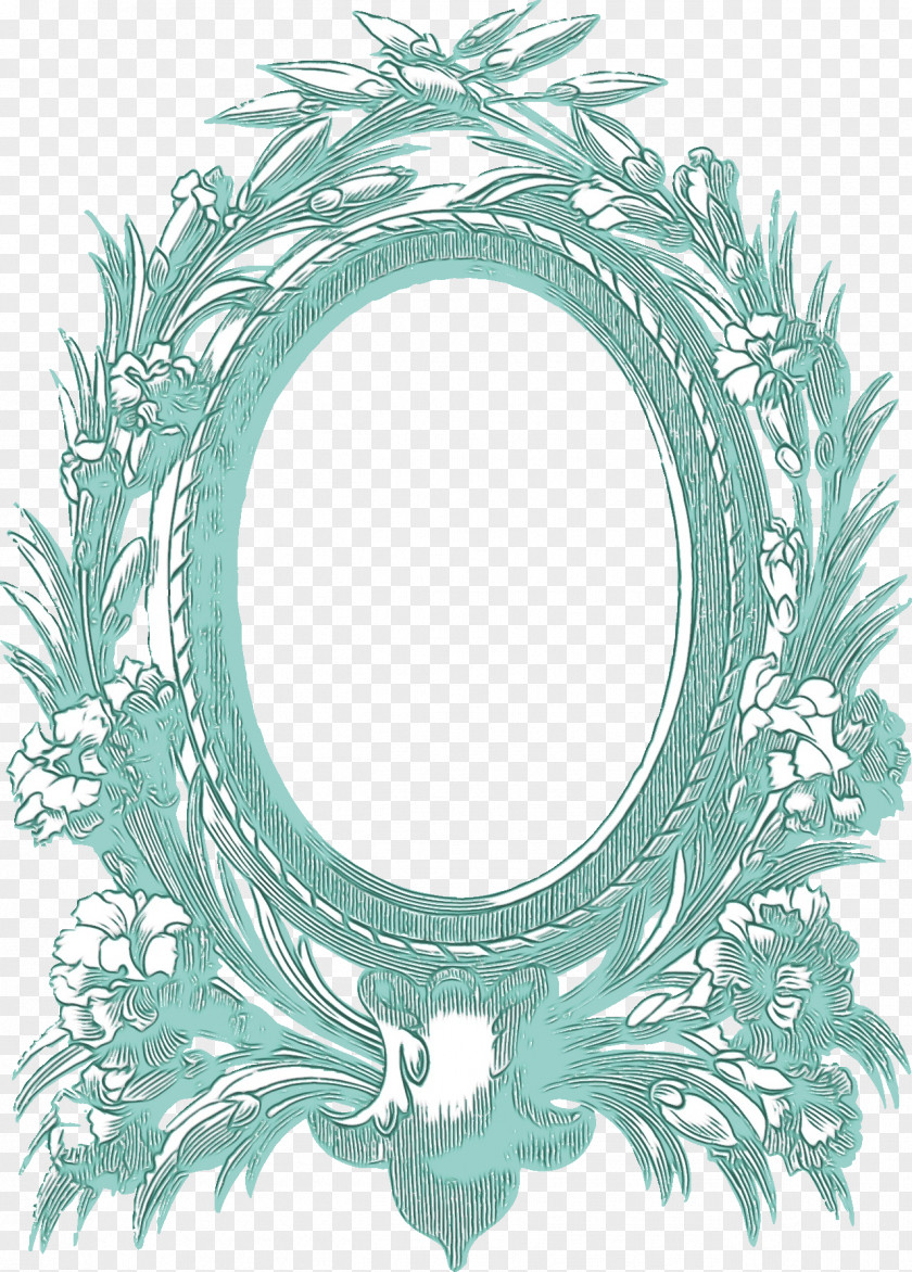 Feather Plant Poster Background PNG