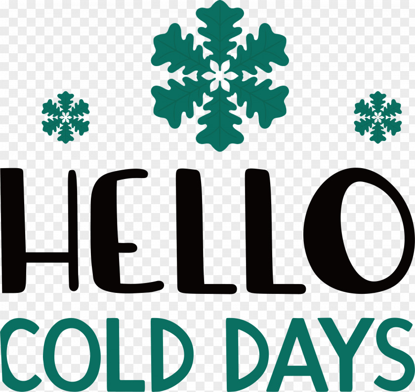 Hello Cold Days Winter PNG