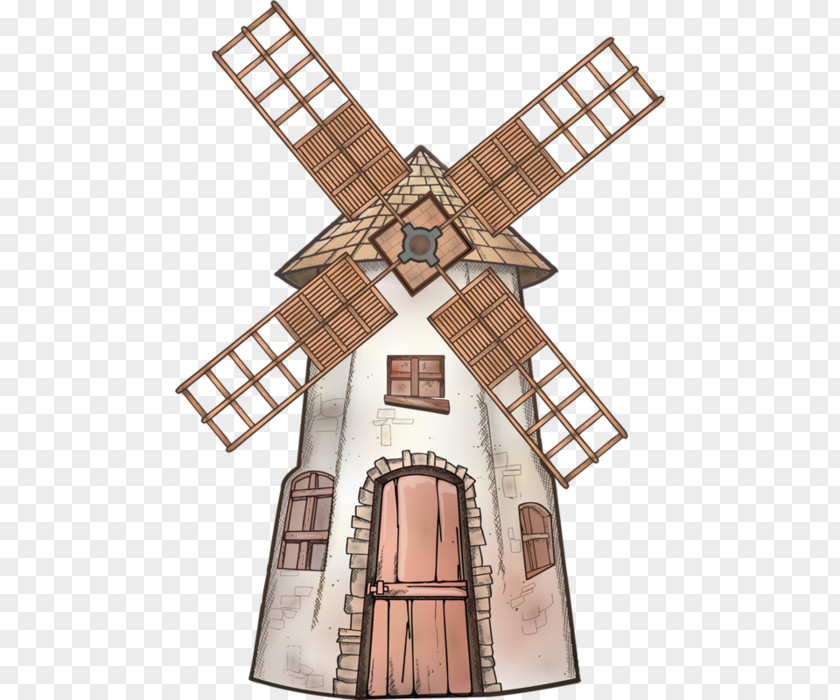 Symbol Netherlands Windmill PNG