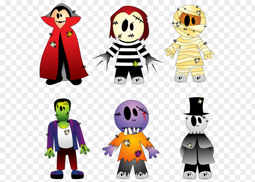 Various Halloween Devil New Yorks Village Parade Costume Clip Art PNG