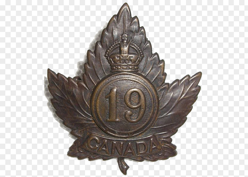 Army First World War 19th Battalion (Central Ontario), CEF The Queen's Own Rifles Of Canada Canadian Expeditionary Force PNG