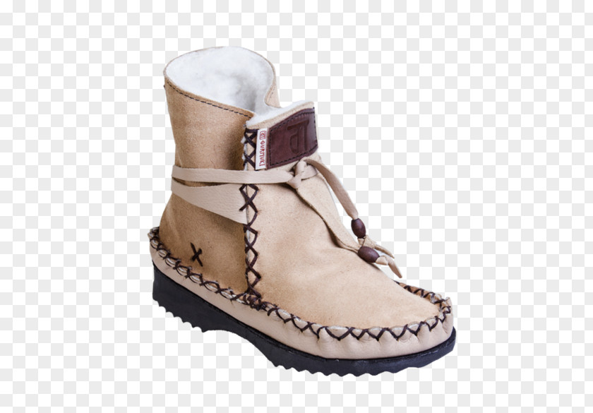 Beige Snow Boot Shoe Walking PNG