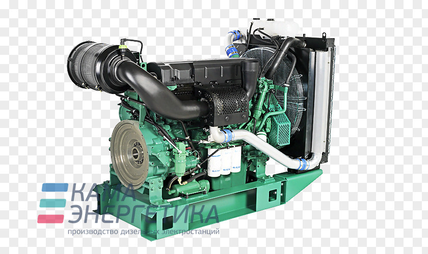 Engine Electric Generator AB Volvo Diesel PNG