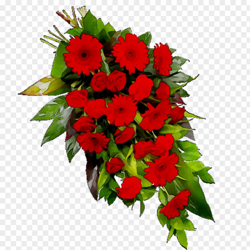 Flower Bouquet Red Funeral Florist PNG