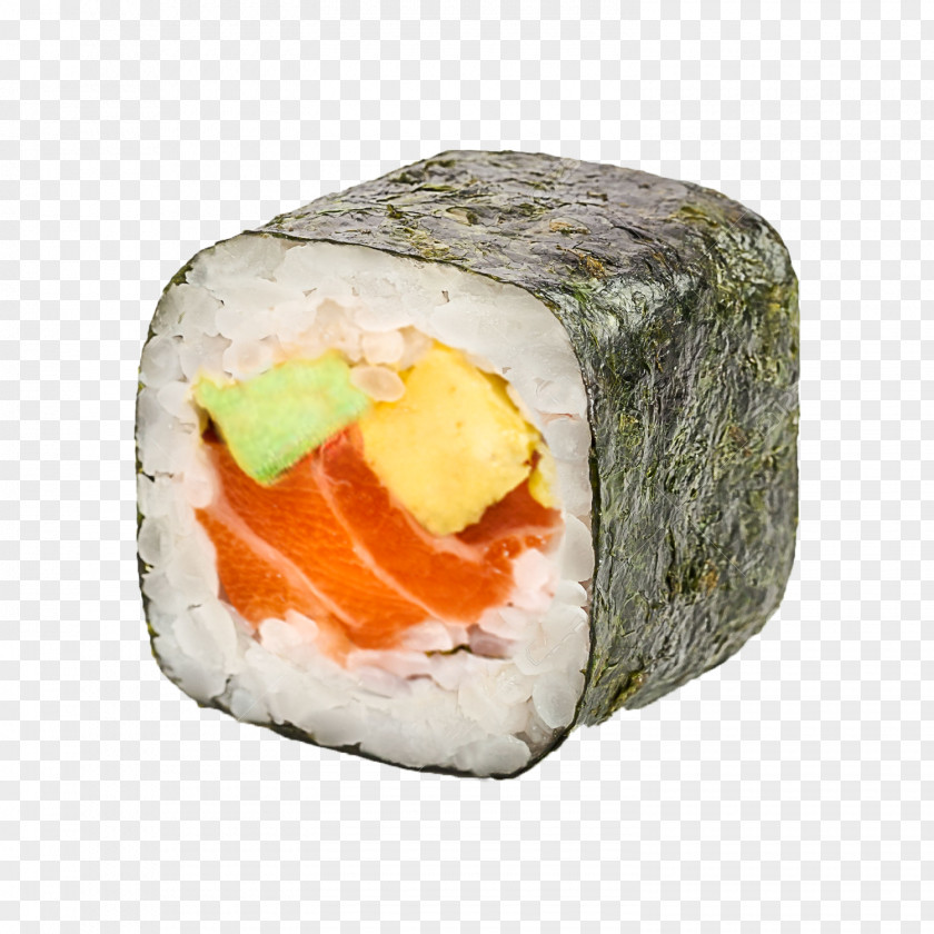 Sushi California Roll Makizushi Crab Smoked Salmon PNG