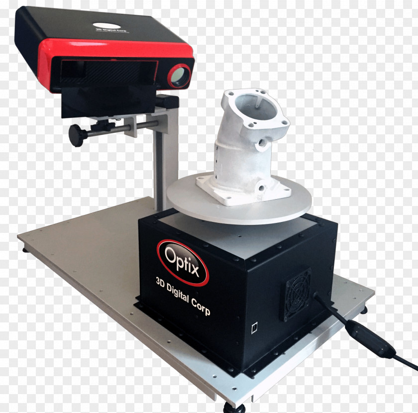 High Accuracy Structured-light 3D Scanner Image Printing System PNG