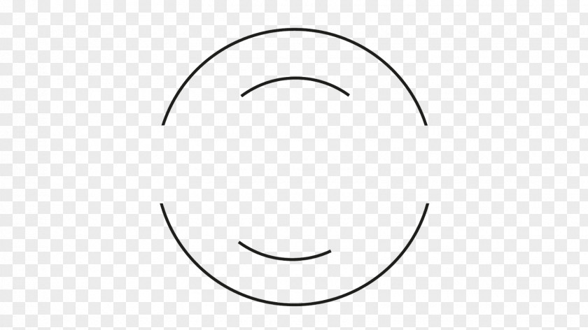 Irregular Circle Nose Point Angle White PNG