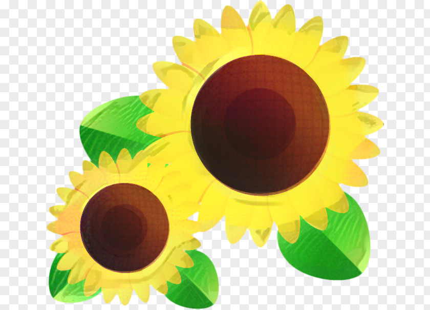 Plant Flower Sunflower Cartoon PNG