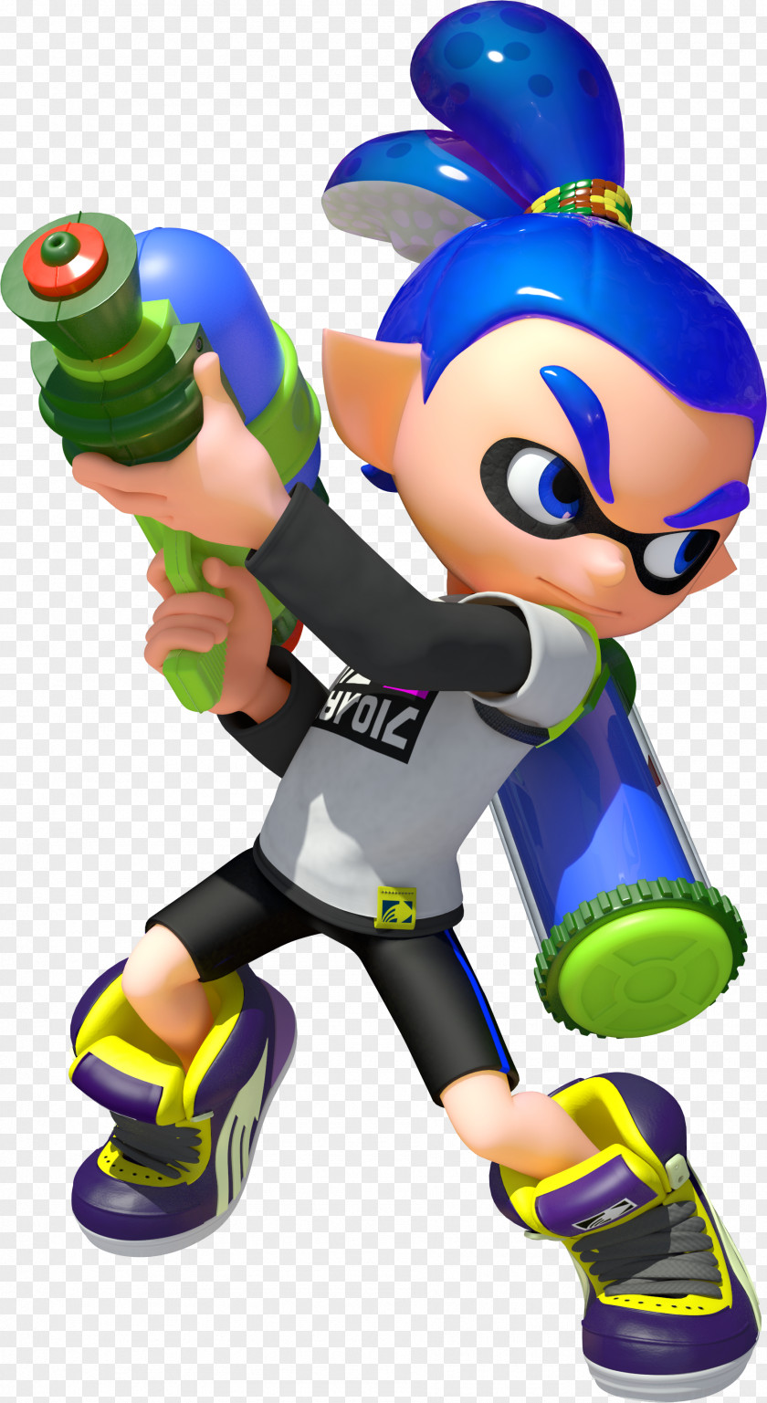 Boy Splatoon 2 Video Game Super Mario Maker PNG