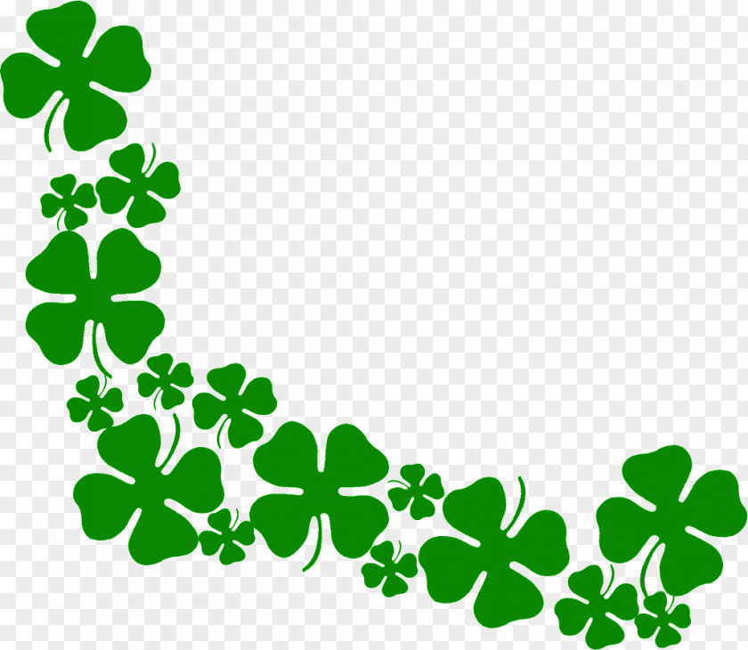 Clover Four-leaf Shamrock Clip Art PNG