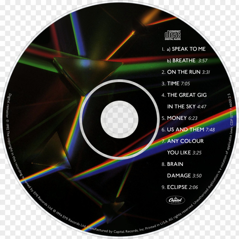 Compact Disc The Best Of Pink Floyd: A Foot In Door Dark Side Moon Music PNG disc of in the Music, clipart PNG