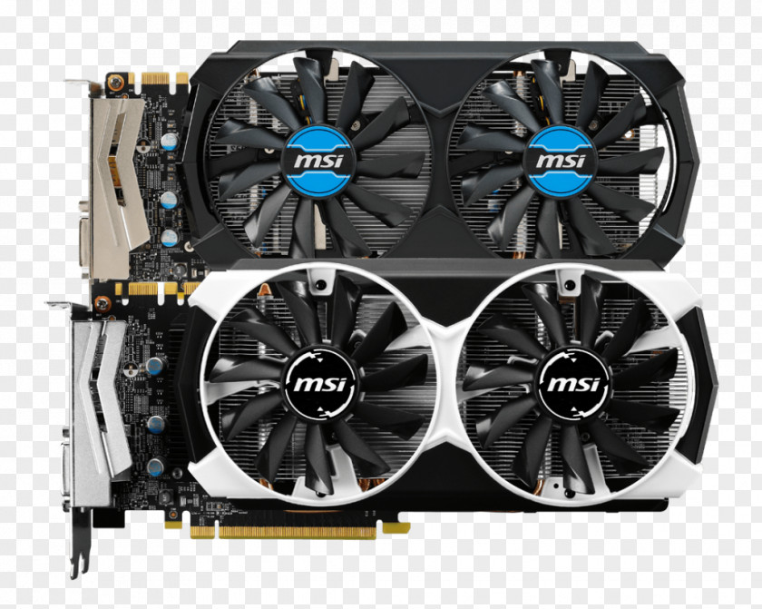 Computer Graphics Cards & Video Adapters GeForce Micro-Star International MSI GTX 970 GAMING 100ME GDDR5 SDRAM PNG