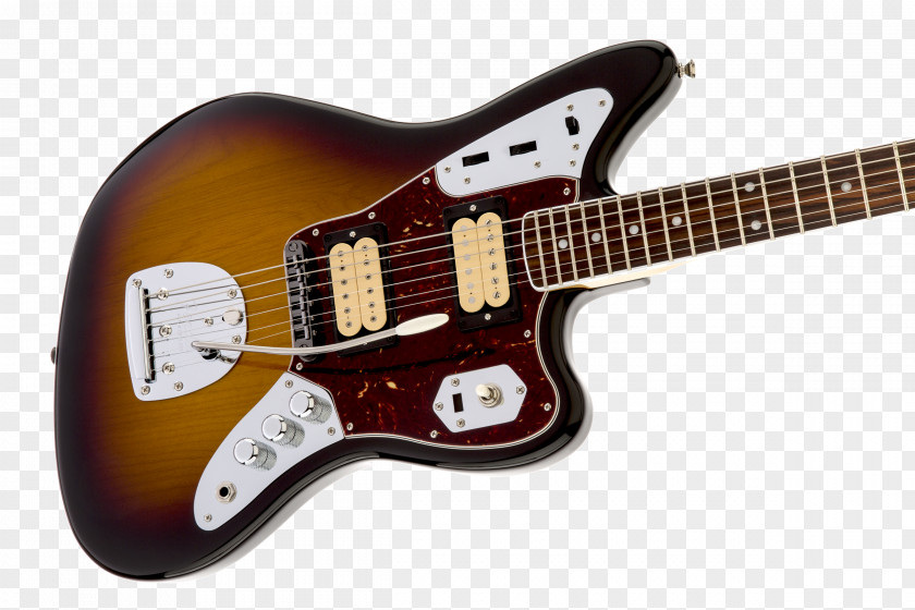 Electric Guitar Fender Jaguar Musical Instruments Corporation Sunburst PNG