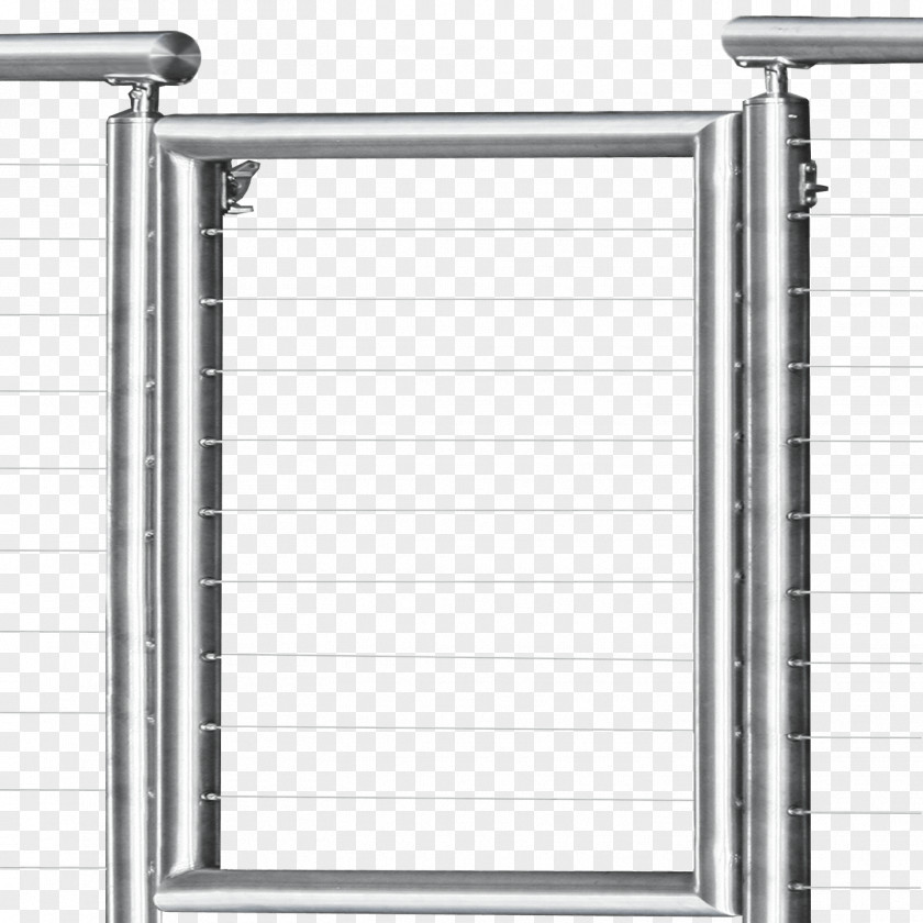 Gate Guard Rail Stainless Steel Cable Railings Deck Railing PNG