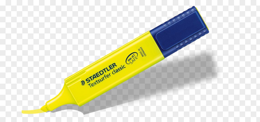 Pen Paper Marker Highlighter Fluorescence Staedtler PNG