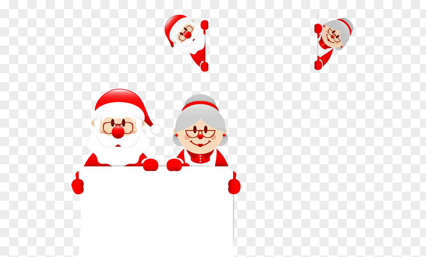 Santa Claus Element Christmas PNG