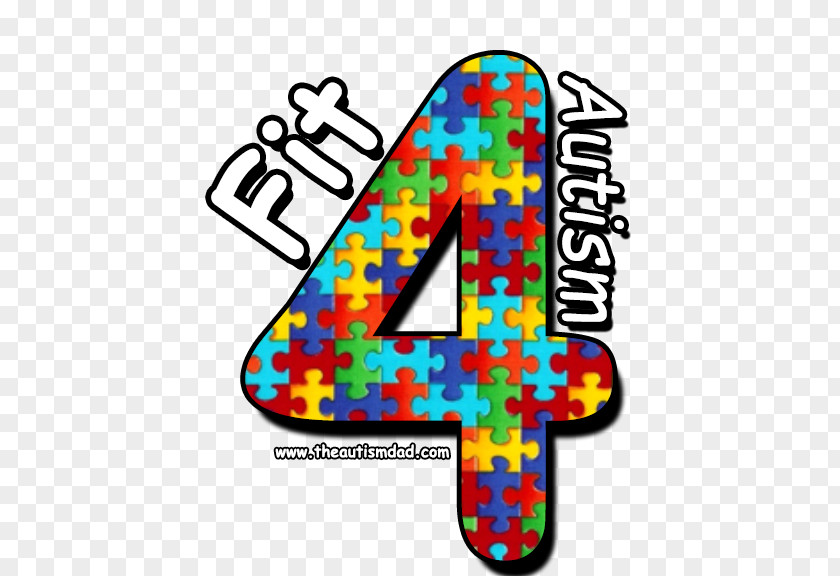 Autism Symbol Puzzle Point Pattern PNG