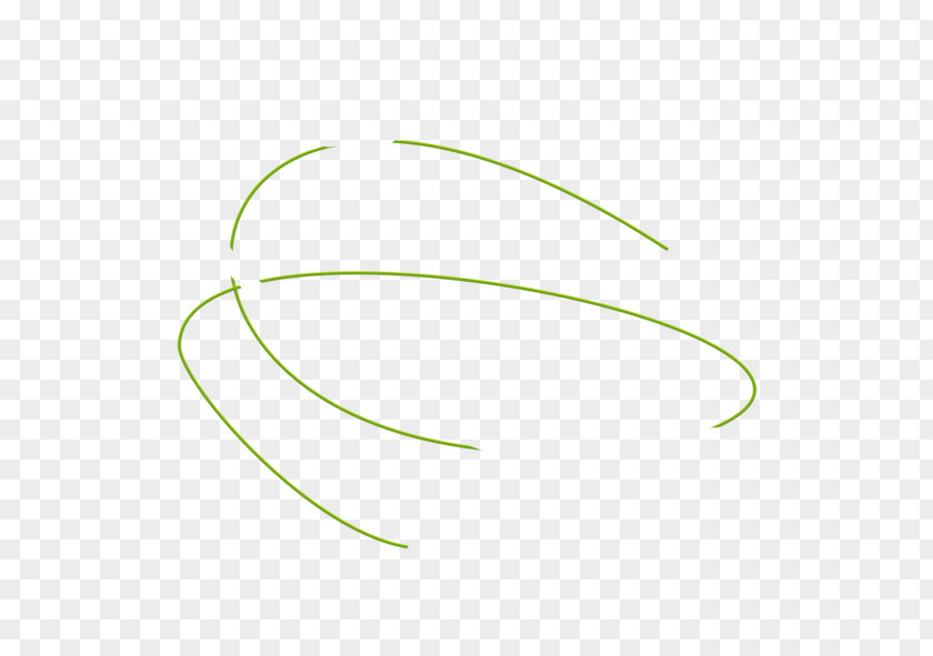 Green Line Font PNG