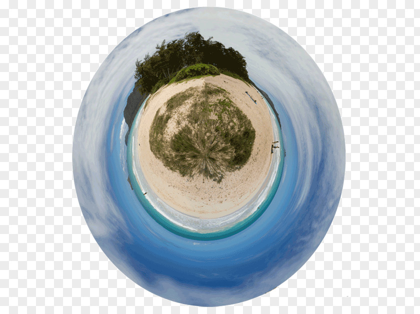 Hawaiian Beach Sphere Tableware PNG