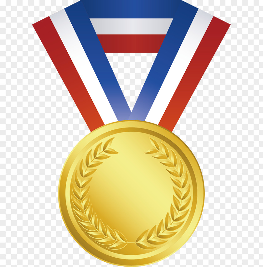 Honors Gold Medal Olympic Clip Art PNG