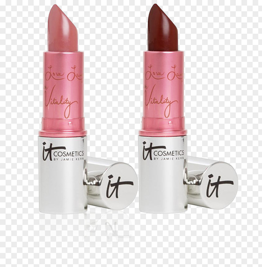 Lipstick IT Cosmetics Vitality Lip Flush 4-in-1 Reviver Stain Balm Gloss PNG