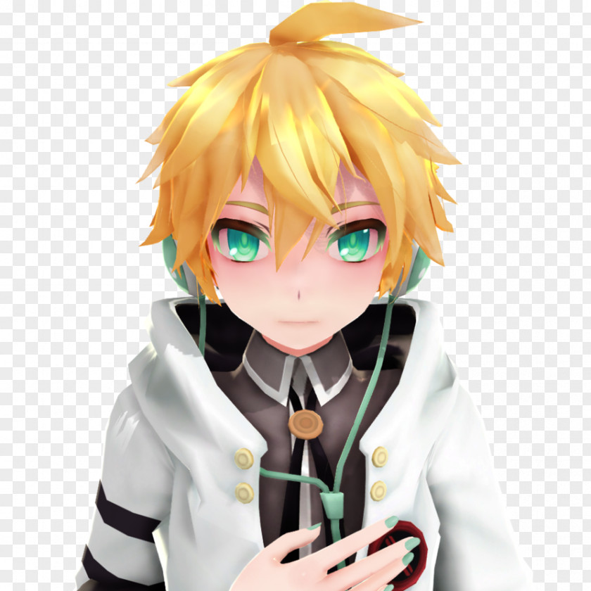 Servant Pose MikuMikuDance Kagamine Rin/Len Butt-head Beavis PNG