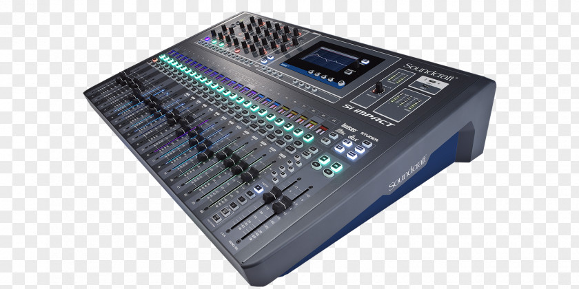 Sound Microphone Audio Mixers Digital Mixing Console Soundcraft PNG