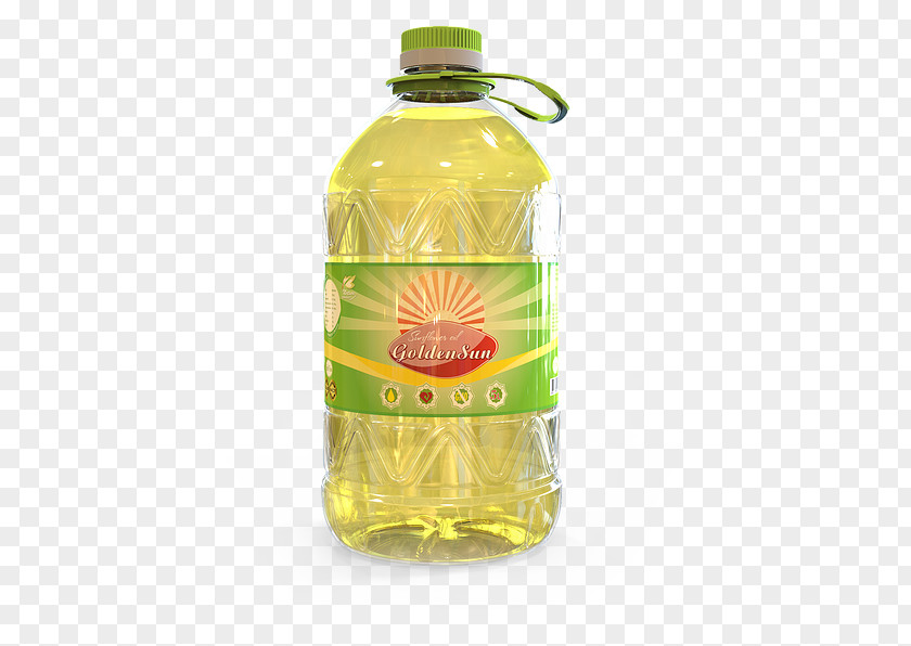 Sunflower Oil Soybean Cooking Oils Bottle PNG